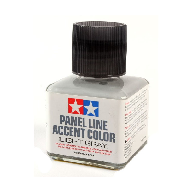 Tamiya Panel Line Accent Color 40ml  -  Light Gray