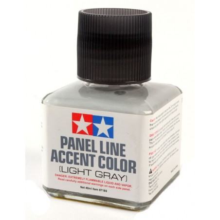 Tamiya Panel Line Accent Color 40ml  -  Light Gray