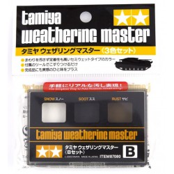 Tamiya Weathering Master (SET B)  -  Snow/Soot/Rust