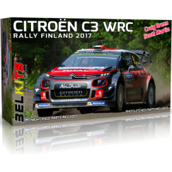 Citroën C3 WRC Rally Finland 2017 (Breen/Martin)  -  Belkits (1/24)