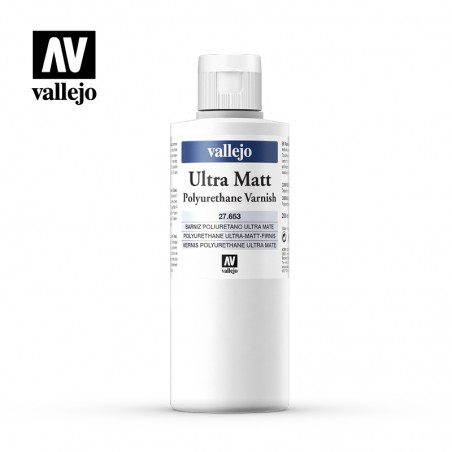 Vallejo Polyurethane Varnish 200ml  -  Ultra Matt