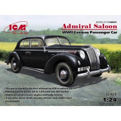 Opel Admiral Saloon WWII German Passenger Car  -  ICM (1/24)