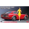 Nissan Fairlady 240ZG with 70's Girl's Figure  -  Hasegawa (1/24)