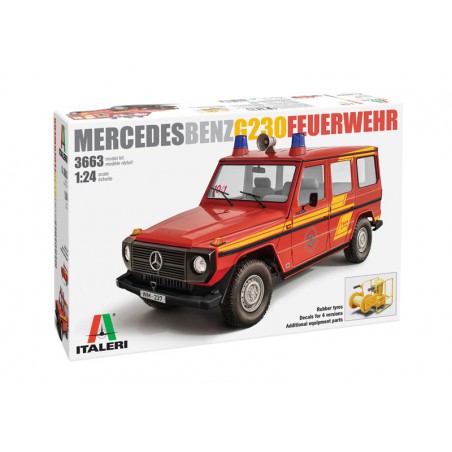 Mercedes-Benz G230 "Feuerwher"  -  Italeri (1/24)