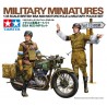 BSA M20 British Motorcycle with Military Police Set  -  Tamiya (1/35)