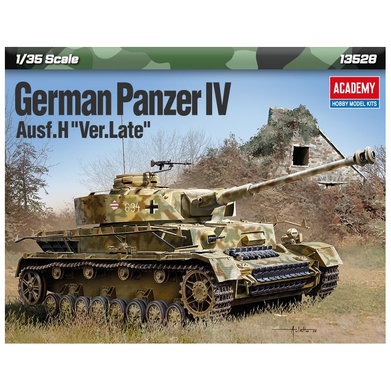 Sd.Kfz.161 Panzer IV Ausf.H "Ver Late"  -  Academy (1/35)