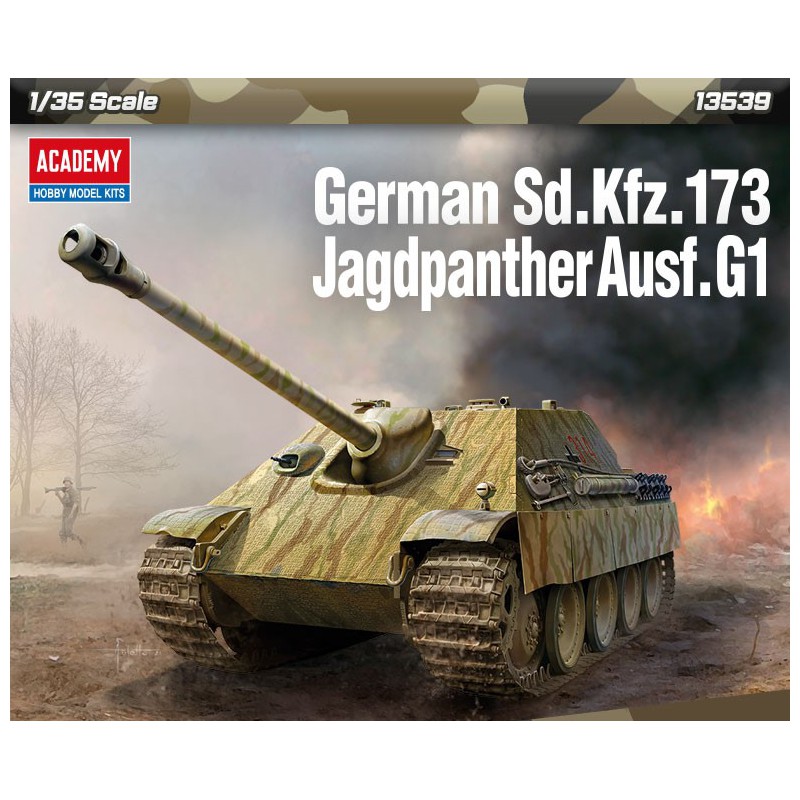 Sd.Kfz.173 Jagdpanther Ausf.G1  -  Academy (1/35)