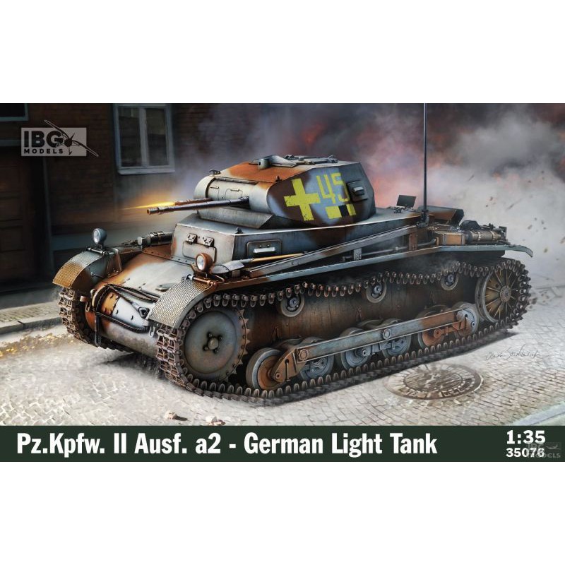 Pz.Kpfw.II Ausf.A2 German Light Tank  -  IBG (1/35)