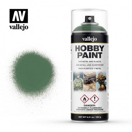 Vallejo Hobby Paint Spray 400ml  -  Sick Green