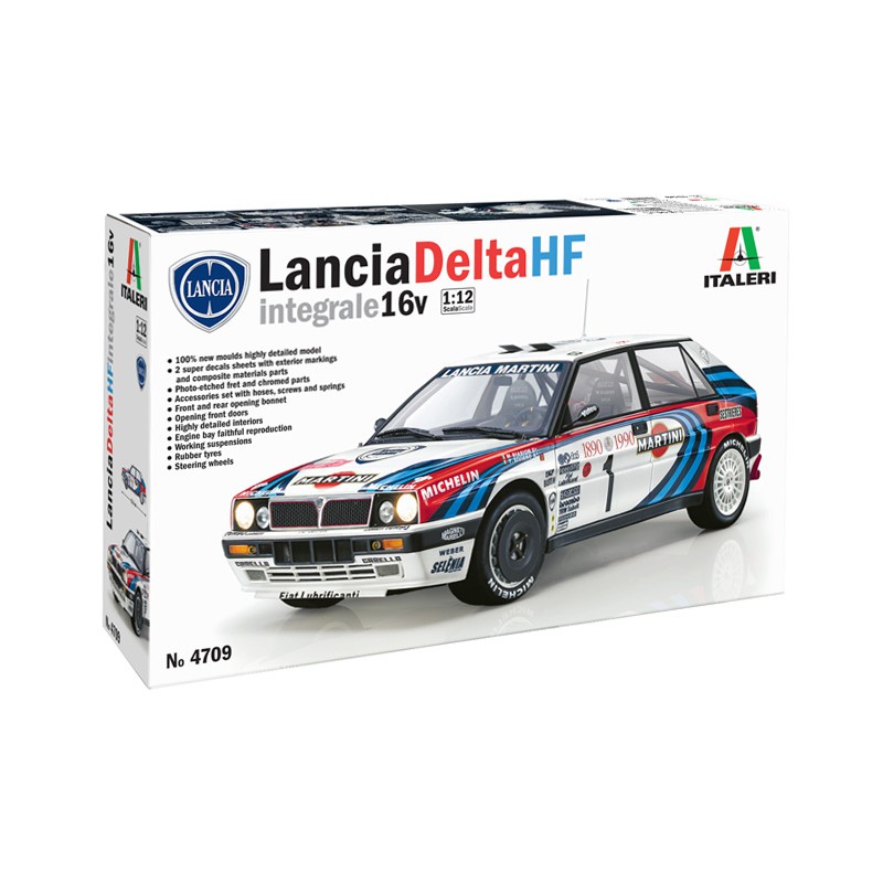 Lancia Delta HF Integrale 16v  -  Italeri (1/12)