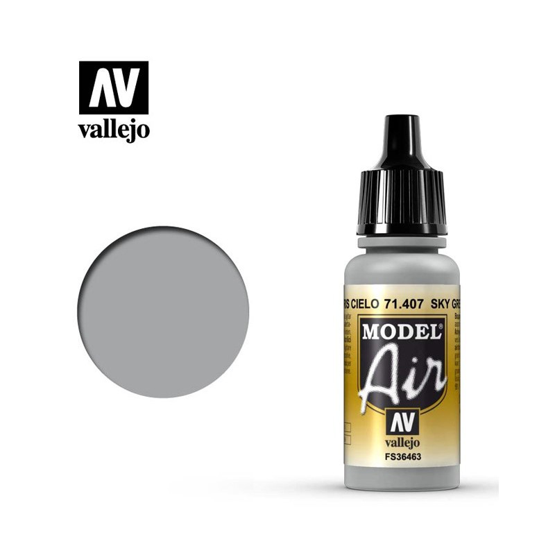 Vallejo Model Air 17ml  -  Sky Grey