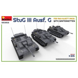 StuG III Ausf.G with Winterketten (Feb.1943 Alkett Prod.)  -  Miniart (1/35)