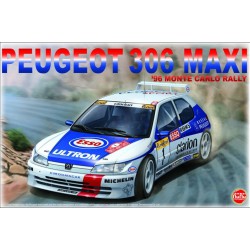 Peugeot 306 Maxi "Rally Monte-Carlo 1996"  -  Nunu Model Kit (1/24)