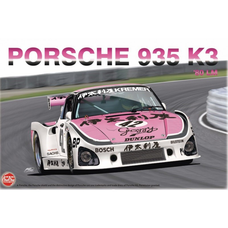 Porsche 935 K3 "24 Heures du Mans 1980"  -  Nunu Model kit (1/24)