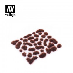 Scenery Diorama Products Vallejo - Wild Tuft / Brown / Medium 4mm (35pcs)