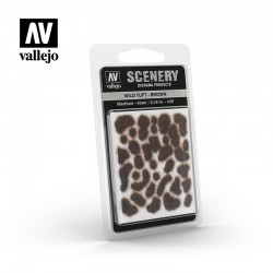 Scenery Diorama Products Vallejo - Wild Tuft / Brown / Medium 4mm (35pcs)