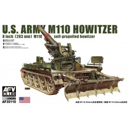 M110 Howitzer 203mm Self-Propelled Howitzer  -  AFV Club (1/35)