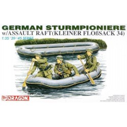 Sturmpioniere with Assault Raft  -  Dargon (1/35)