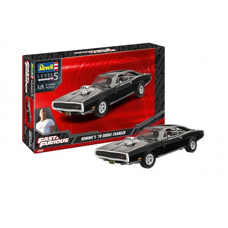 Fast & Furious Dominic's '70 Dodge Charger  -  Revell (1/25)
