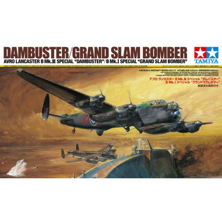 Avro Lancaster B Mk.III Special "Dambuster" / B Mk.I Special "Grand Slam Bomber"  -  Tamiya (1/48)