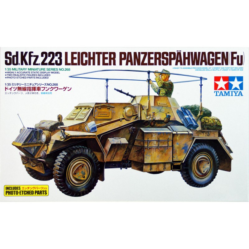 Sd.Kfz.223 Leichter Panzerspähwagen(Fu)  -  Tamiya (1/35)