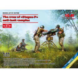 "Braive Ukraine" The Crew of "Stugna-P" Anti-Tank Complex  -  ICM (1/35)