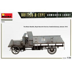 British B-Type Armoured Lorry  -  Miniart (1/35)