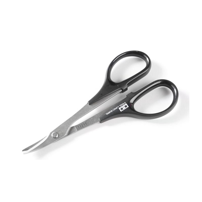 Tamiya Craft Tools - Curved Scissors for Plastic