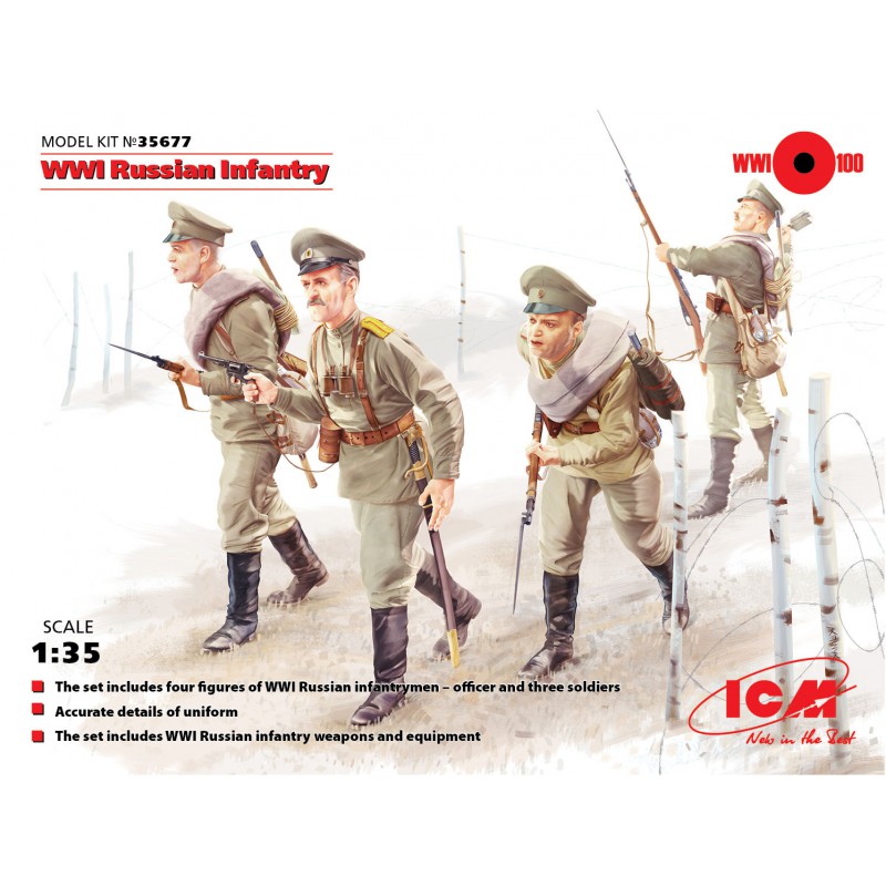 WWI Russian Infantry  -  ICM (1/35)