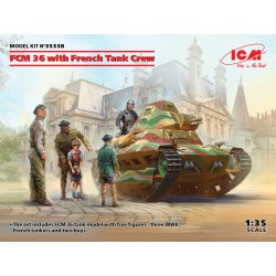 FCM 36 with French Tank...