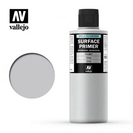 Vallejo Surface Primer 200ml  -  Grey