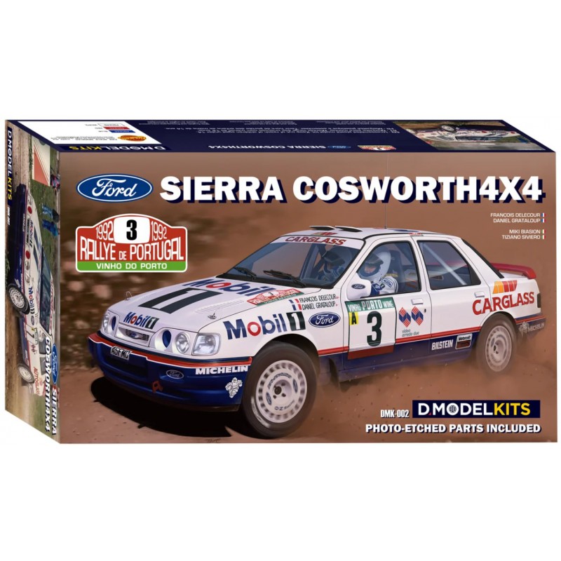 Ford Sierra Cosworth 4x4 "Rallye de Portugal 1992"  -  D.Modelkits (1/24)
