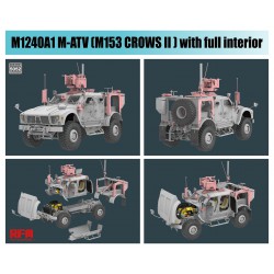 Oshkosh M1240A1 M-ATV (M153 Crows II) "Full Interior Kit"  -  RFM (1/35)