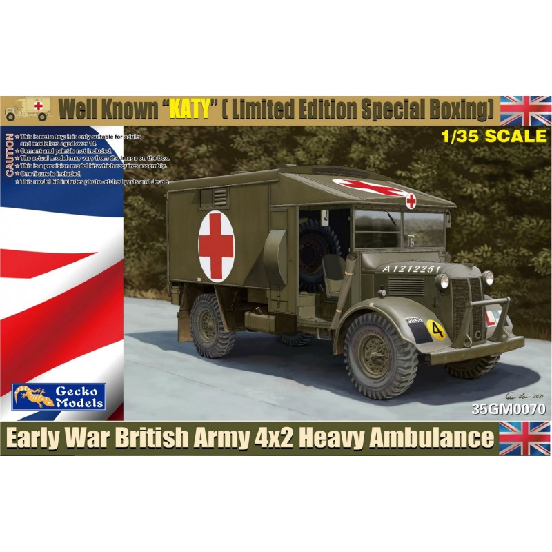 Austin K2/Y Heavy Ambulance [Bonus Edition]  -  Gecko Models (1/35)