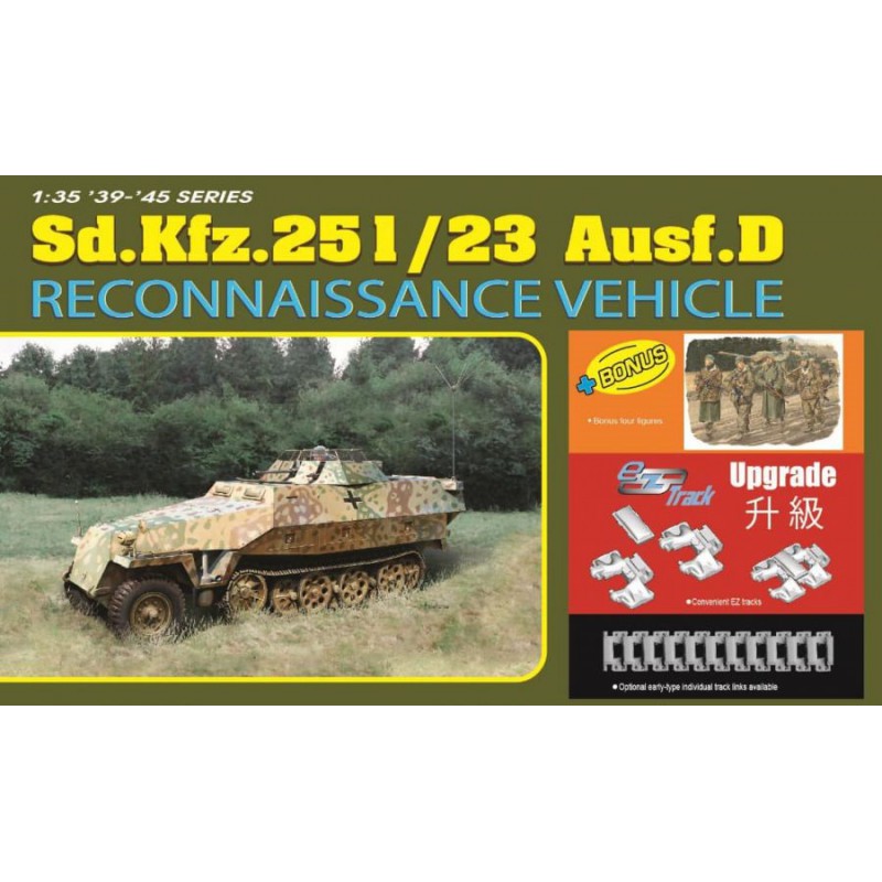 Sd.Kfz.251/23 Ausf.D Reconnaissance Vehicle  -  Dragon (1/35)