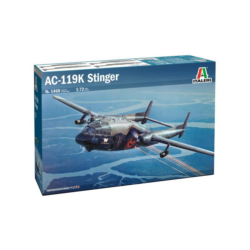 Fairchild AC-119K Stinger  -  Italeri (1/72)