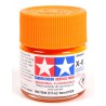 Tamiya Color Acrylic Paint Mini 10ml  -  X-6 Orange