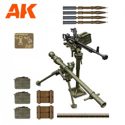 Infantry Support Weapons DShKM & SPG-9  -  AK Interactive (1/35)