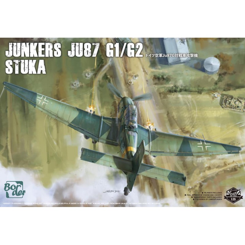 Junkers Ju87 G1/G2 Stuka  -  Border (1/35)