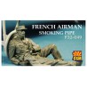 French Airman Smoking Pipe  -  CSM (1/32)
