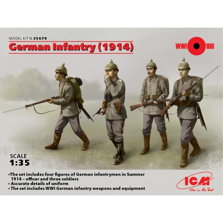 German Infantry (1914) WWI  -  ICM (1/35)