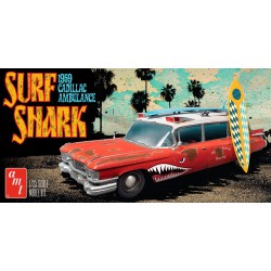 Cadillac Miller-Meteor Sentinel 1959  Ambulance "Surf Shark"  -  AMT (1/25)