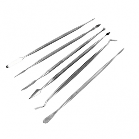 Stainless Steel Carvers Double Ended Set 6 Pcs  -  Modelcraft