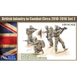British Infantry in Combat Circa 2010-2016 Set 2  -  Gecko Models (1/35)