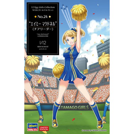 12 Egg Girls Collection n°24 "Amy McDonnel" (Cheerleader)  -  Hasegawa (1/12)