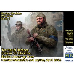 Russian-Ukrainian War Series Kit n°4 - Territorial Defence Forces of Ukraine  -  Master Box (1/35)