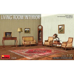 Living Room Interior  -  MiniArt (1/35)