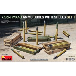 7,5cm Pak40 Ammo Boxes with...