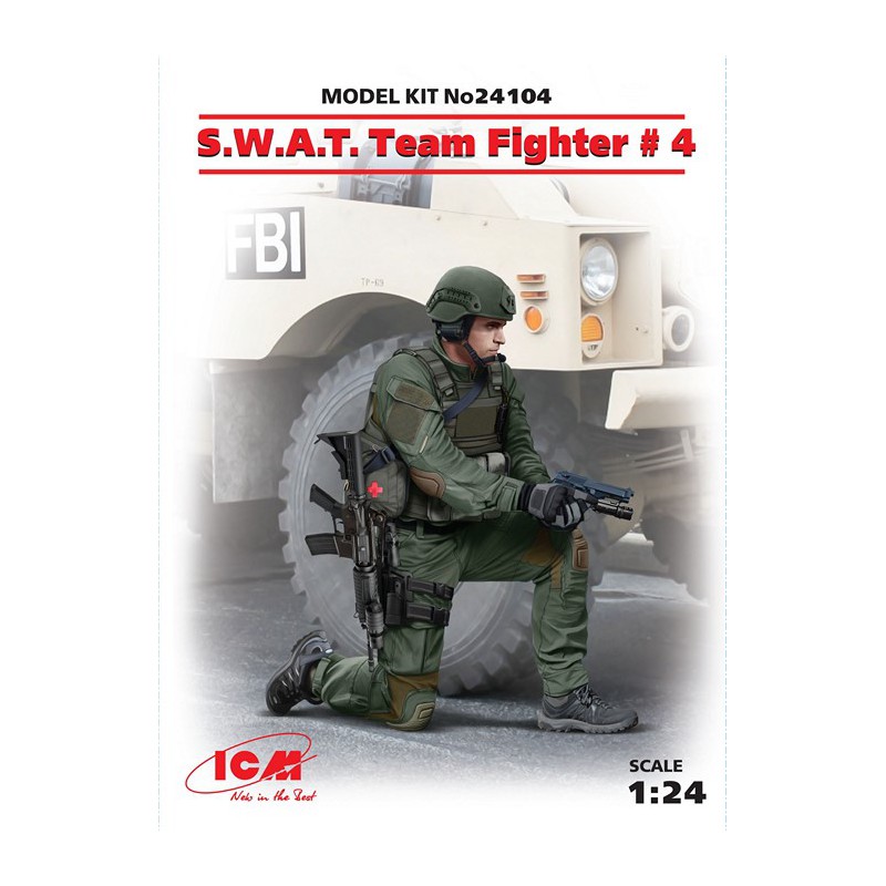 SWAT Team Fighter n°4  -  ICM (1/24)