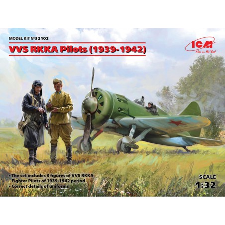 VVS RKKA Pilots (1939-1942)  -  ICM (1/32)